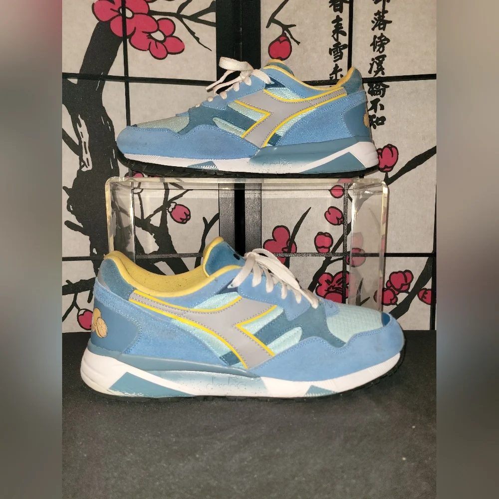 Diadora N9002 Summer Tour Of Italy Golden Coast Sneakers - Picture 1 of 7